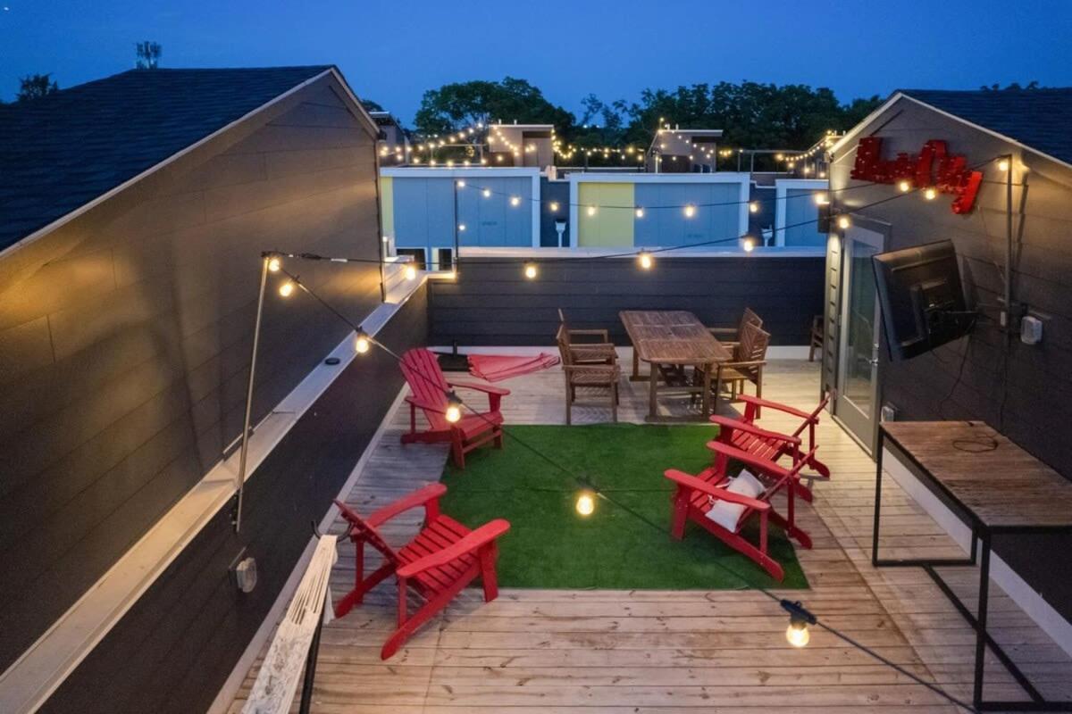 Carrie Underwood'S East Side Rooftop Game Room Nashville Exteriér fotografie