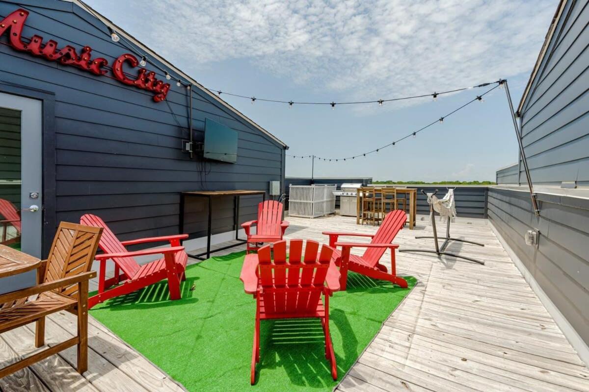 Carrie Underwood'S East Side Rooftop Game Room Nashville Exteriér fotografie